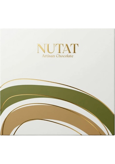 Nutat 185 Gr 16'lı Spesiyal Hediye Çikolata Kutusu/yeşil Pastel