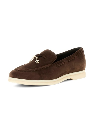 Guess Aryanai Kadın Loafer Ayakkabı Fltnaısue14 Kahve
