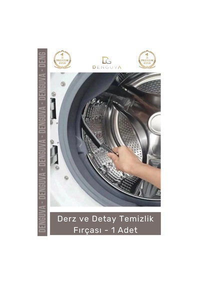 Fırça Profesyonel Ergonomik Dar Alan Fayans Banyo Mutfak Sağlam Derz Detay Temizlik Fırçası - 1 Ade