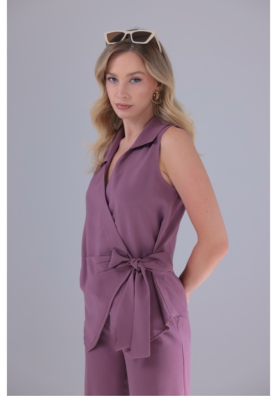 Genel Markalar Yandan Bağlamalı Kruvaze Modal Tencel Kumaş Bluz Gömlek Gül Kurusu Gül Kurusu Genel Markalar Yandan Bağlamalı Kruvaze Modal Tencel Kumaş Bluz Gömlek Gül Kurusu Gül Kurusu