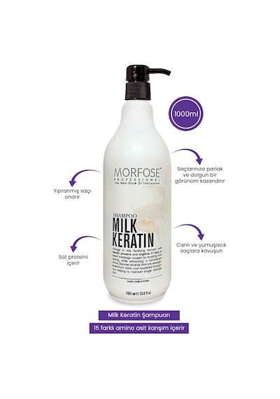 Morfose Milk Keratin Sütü Saç Bakım Seti