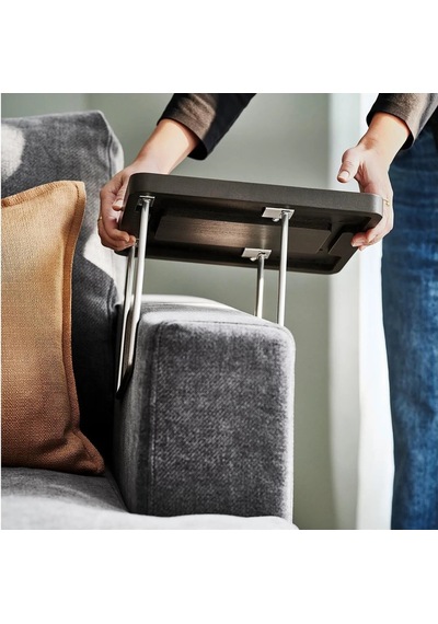 Ikea Kahverengi Modern Kanepe - Kolçak Tepsisi