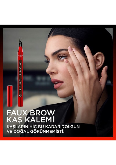 L'Oréal Paris Infaillible Faux Brow Ultra İnce Uçlu Kaş Kalemi Dark Brunette