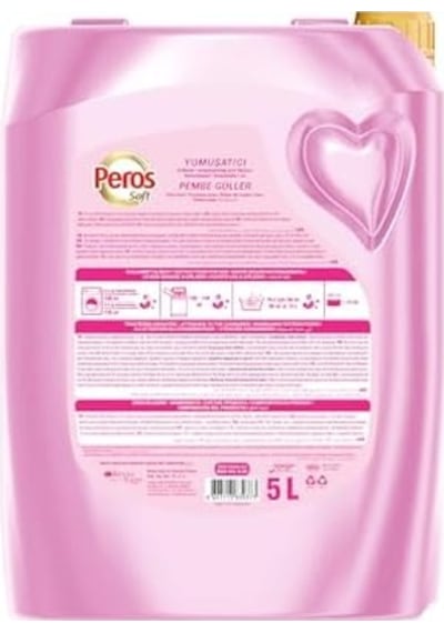 Peros Soft Yumuşatacı Pembe Güller 5000 Ml
