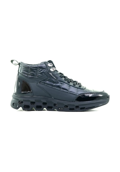 Yaşar Kaşlı Erkek Sneaker Günlük Bot 40-44 23k Ykö-18331 M Siyah Kırışık Rugan Siyah