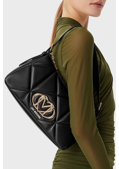 Love Moschino Kapitoneli Ayarlanabilir Askılı Çanta Bayan Çanta Jc4032pp1plc0000 Siyah