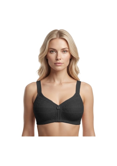 Cottonill Bra -rosina Büyük Beden Dantelli Balensiz Minimizer Ayarlanabilir Askılı Kadın Sütyen 2'li Paket Çok Renkli