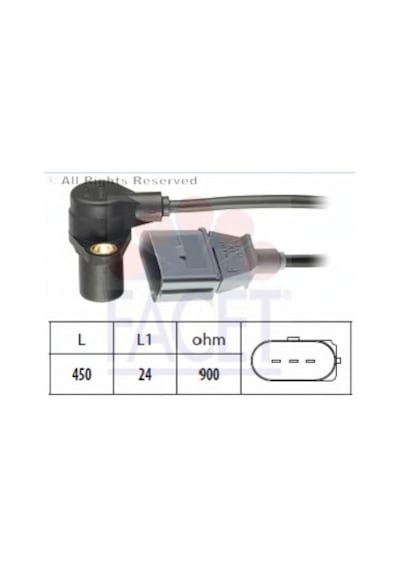 Vw Audı A4 3.0 V6 Asn Avk 00-04 Krank Devir Sensörü 078906433B