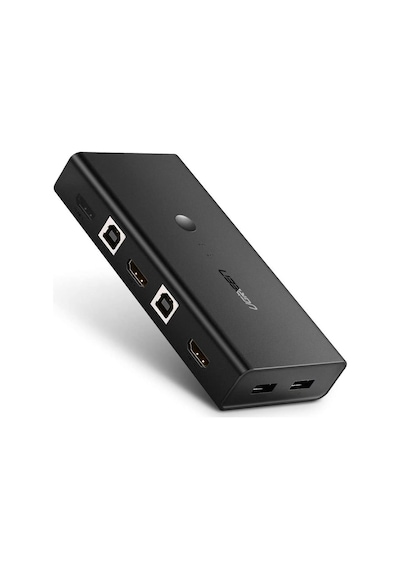 Ugreen 4k Hdmı Kvm Switch 2-in-1, 2xhdmı In, 1xhdmı Out, 2xusb-a 2.0, 2xusb-a 1.1, 50744