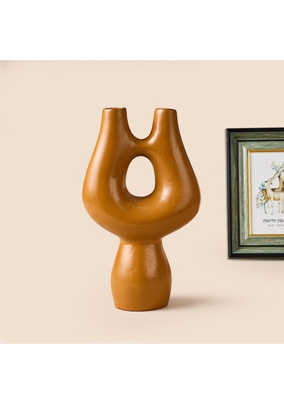 3'lü Baton Mum - Kahverengi - 5x7 Cm Çok Renkli