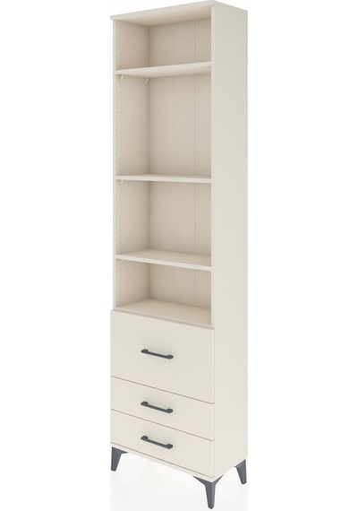 Arges Dolap 4 Raflı 3 Çekmeceli 60x30x221 Aytaşı-aytaşı Aytaşı