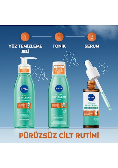 NIVEA Derma Skin Clear Dengeleyici & Sivilce Karşıtı Serum 30 ML