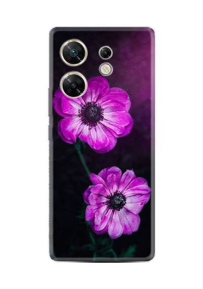 Poco X6 5g Kılıf Desenli Silikon Platinium Series Çiçekler 1869