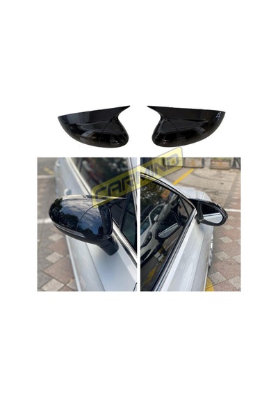 Opel Astra K Batman Yarasa Ayna Kapağı Piano Black 2016-