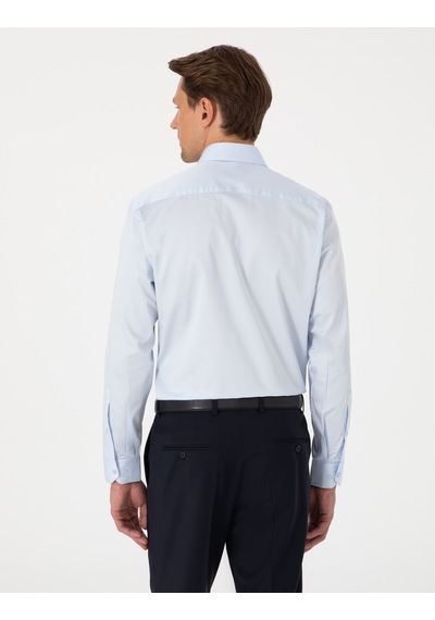 Pierre Cardin Erkek Açık Mavi Gömlek Basic 50302972-vr003 Açik Mavi
