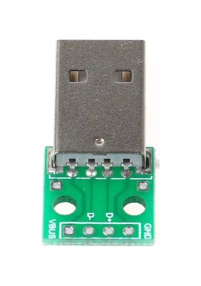 Usb Erkek To Dip Çevirici Pcb