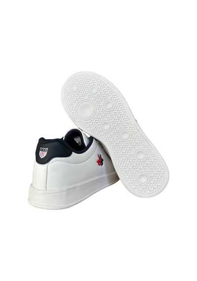 Erkek Sneakers Günlük Spor Ayakkabı Beyaz-lacivert-beyaz - Lacivert Beyaz - Lacivert