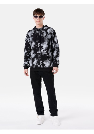 Colin's Colins Regular Fit Baskılı Siyah Erkek Sweatshirt Cl1066554 Siyah