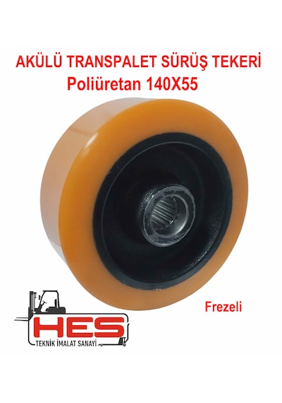 Elektrikli Transpalet Sürüş Tekerleği 140x55