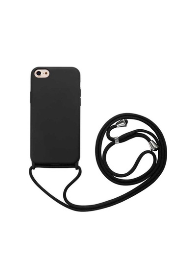 Apple Uyumlu iPhone 7 Kılıf Zore Ropi Kapak Siyah