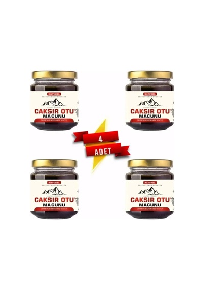 Erkeklere Özel 24 Saat Etkili Hatay Yöresi Çakır Otu Macunu 240 Gr X 4 Adet