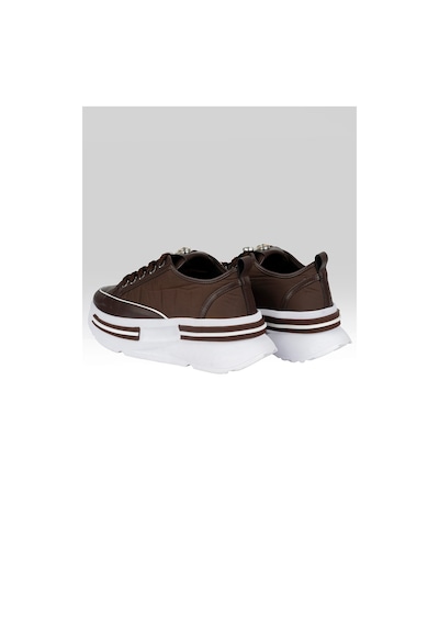Tw Tonny White Tokyo 172-1 Bağcıklı Unisex Spor Sneaker Ayakkabı Kahverengi