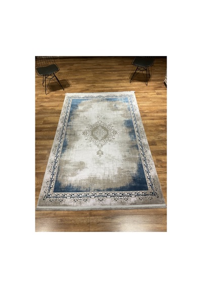 Larissa 8165 Mavi Halı Çok Renkli