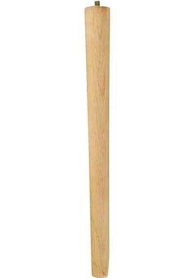 Fawdecor Ahşap Konik Ayak - Boy 43 Cm - Orta Boy Medium