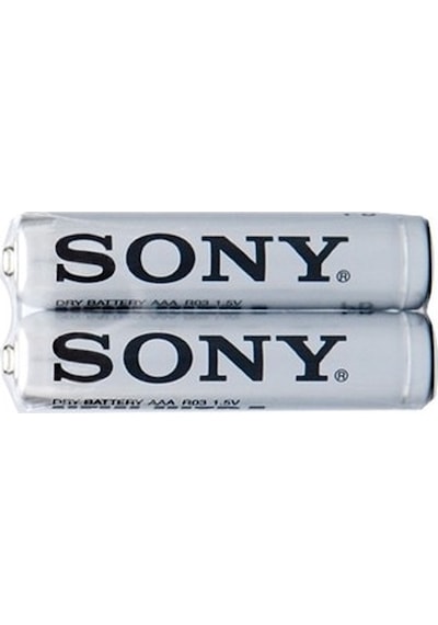 Sony R03-NUP2A Çinko Karbon AAA İnce Kalem Pil 2'li