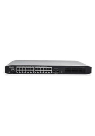 Ruijie Reyee 24 Port Rg-es126g-p-l 10/100/1000 Yönetilemez 2x Sfp Poe+ Switch 370w