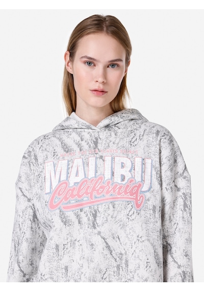 Colin's Colins Gri Kadın Sweatshirt Açık Gri
