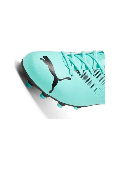 Puma Attacanto Fg/ag Erkek Krampon Çim Halı Saha Uyumlu Siyah Futbol Ayakkabısı Saks Mavi