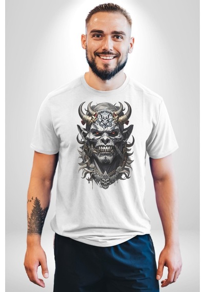 Dünyalar Savaşı Kahraman Unisex Unisex Beyaz Organik Baskılı T-shirt Penye Yüksek Kalite Beyaz