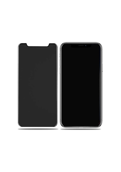Zore Apple iPhone Xr 6.1 Uyumlu Rika Premium Privacy Temperli Cam Ekran Kor