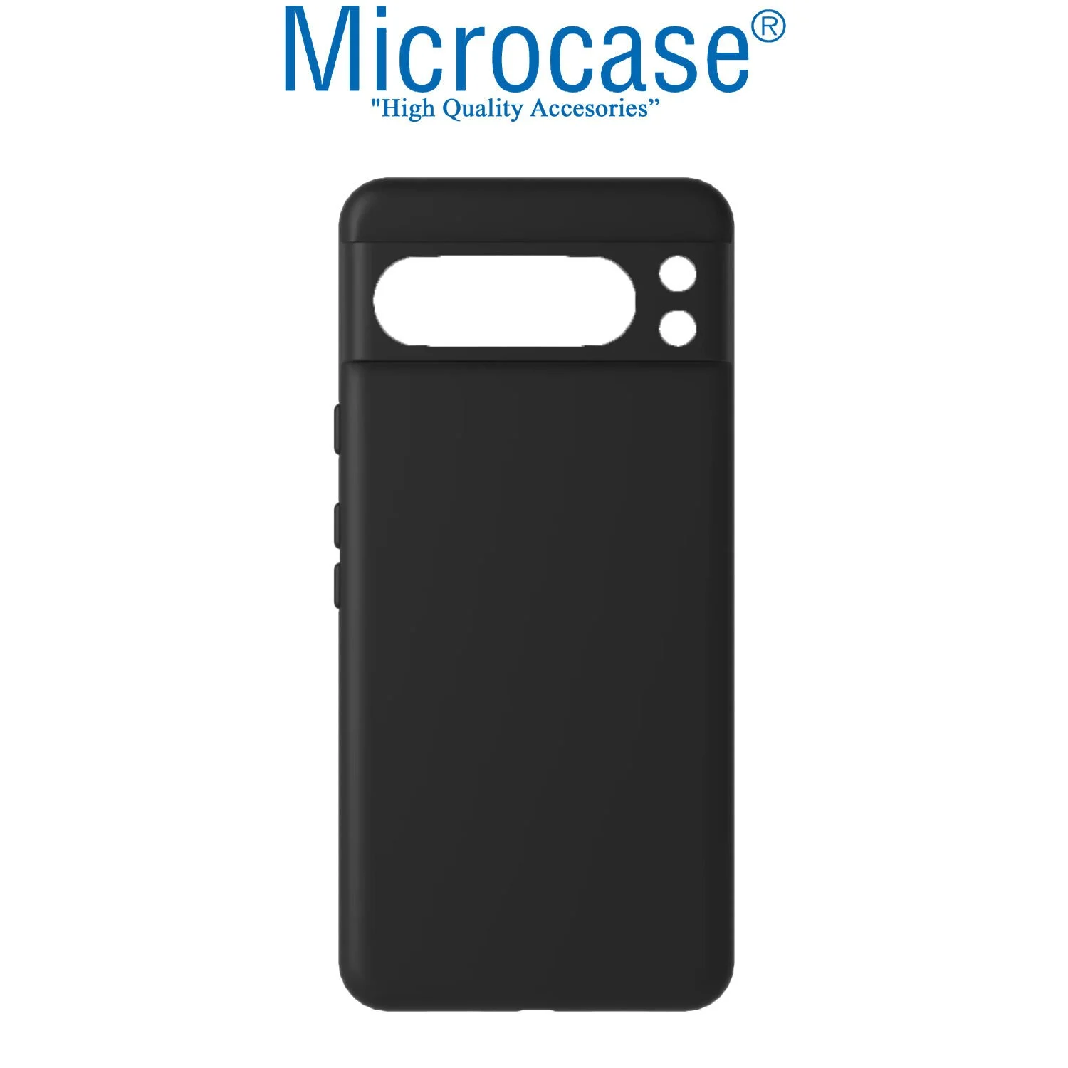 Microcase Google Pixel 8 Pro Elektrocase Serisi Silikon Kılıf Al3340 Siyah
