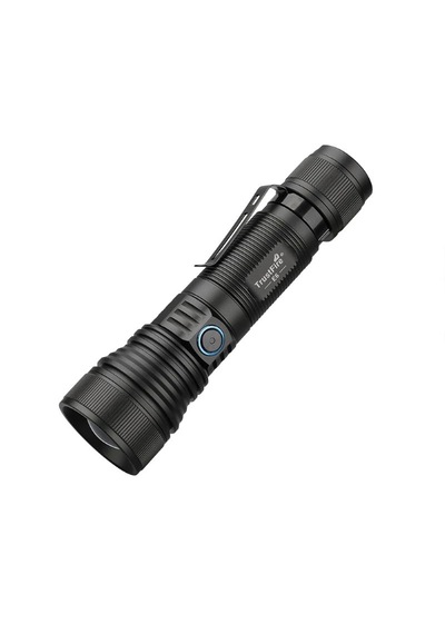Trustfire E6 Zoomlu El Feneri 1500 Lümen Siyah