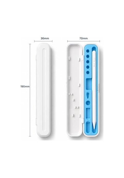 Lexroo Pencil 2. Nesil Ve 1. Nesil İçin Kapaklı Saklama Kutusu Standart