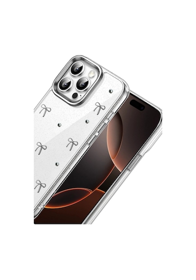 Apple iPhone Uyumlu 16 Pro Max Fiyonk Desenli Kapak - Desen 5 Bz8683140870171