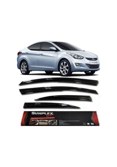 CAM RÜZGARLIĞI HYUNDAI ELANTRA 2011-2017 ÖN-ARKA SPORT STYLE