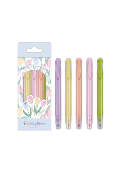 Miniso Lale Koleksiyonu Marker Seti 5 Adet 124-Pembe