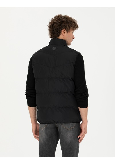 Pierre Cardin Erkek Siyah Mont Yelek 50273116-Vr046 Siyah