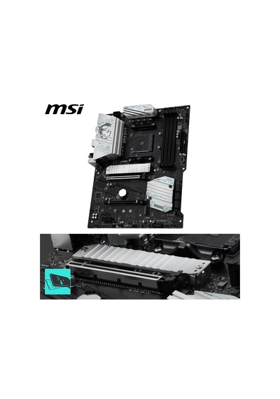 B550 Gamıng Wıfı Am4 Anakart, Ddr4 4400mhz, Pcıe 4.0, Wi-fi 5, 1g Lan, Usb 10gbps, Atx