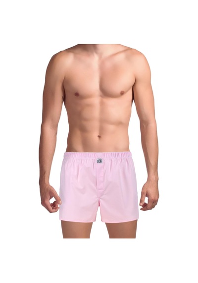 The Don Poplin Erkek Boxer Açık Pembe Pembe