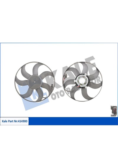 Kale 414900 Fan Motoru - Vw Polo 2009-2014 1.2 6q0959455ad - 6r0959455c - 6r0959455e