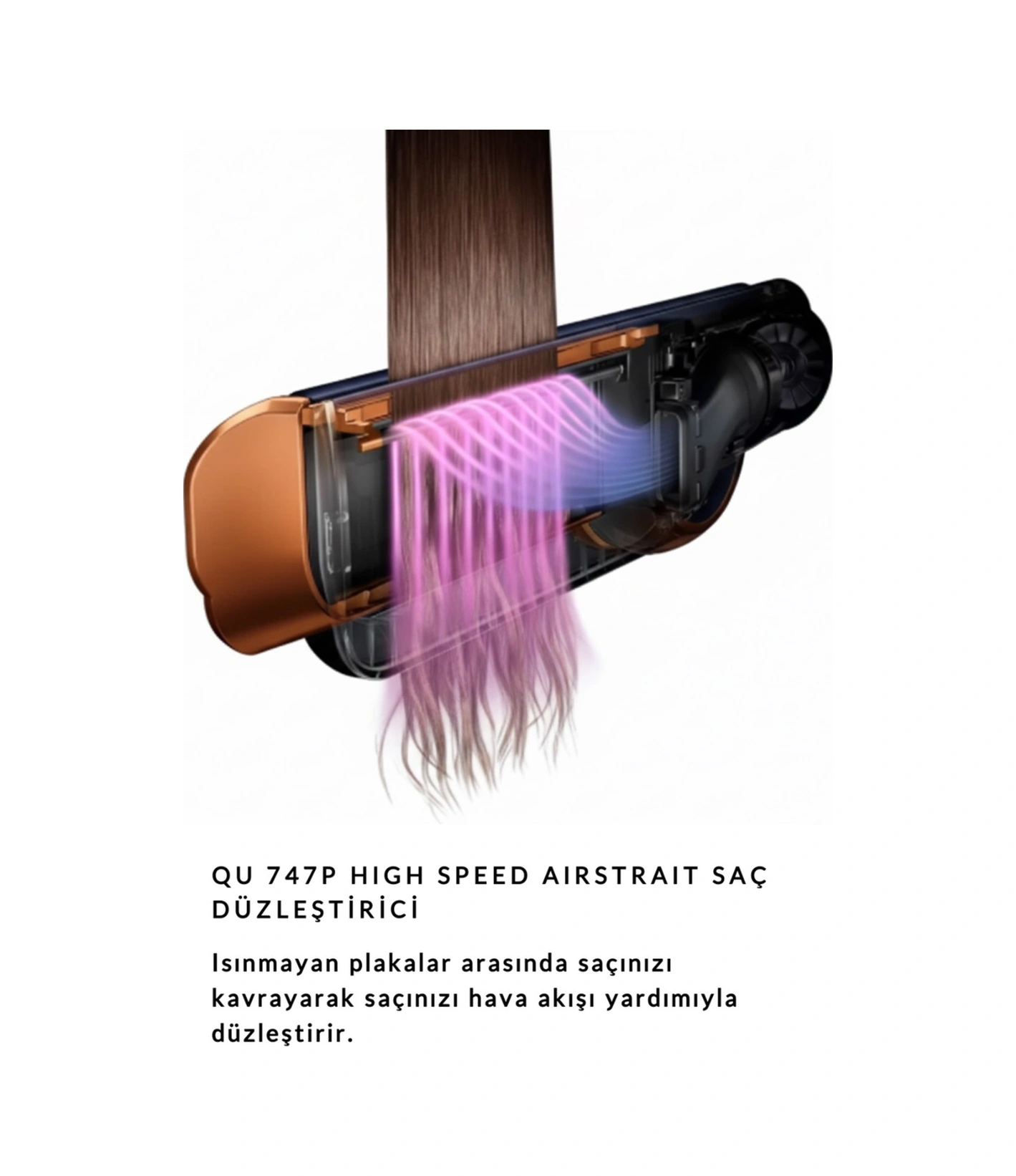 Qu High Speed Airstrait Saç Düzleştirici