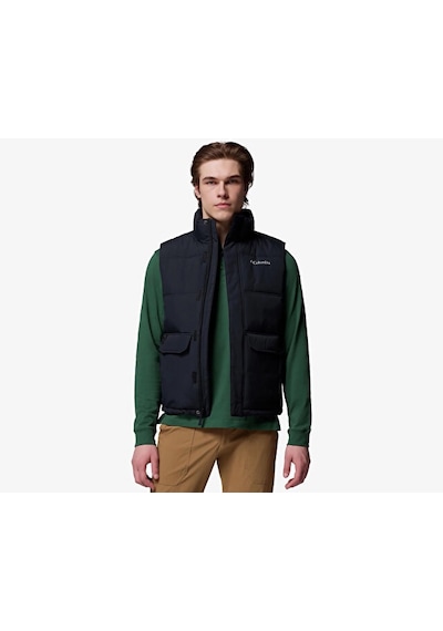 Columbia Landroamer Puffer Vest Erkek Outdoor Yeleği 2134281010 Siyah Siyah