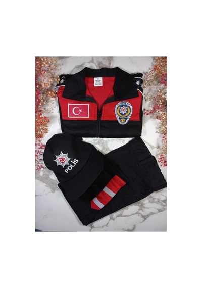 Sıngle Sword Erkek Çocuk 3 Parça Polis Kıyafeti Kostüm Siyah-kırmızı 3 Yaş Siyah-kırmızı - 325807761 Siyah-kırmızı Sıngle Sword Erkek Çocuk 3 Parça Polis Kıyafeti Kostüm Siyah-kırmızı 3 Yaş Siyah-kırmızı - 325807761 Siyah-kırmızı
