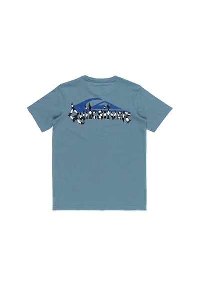 Quiksilver Surf Core Youth Erkek Çocuk Mavi Tişört W12 Çok Renkli
