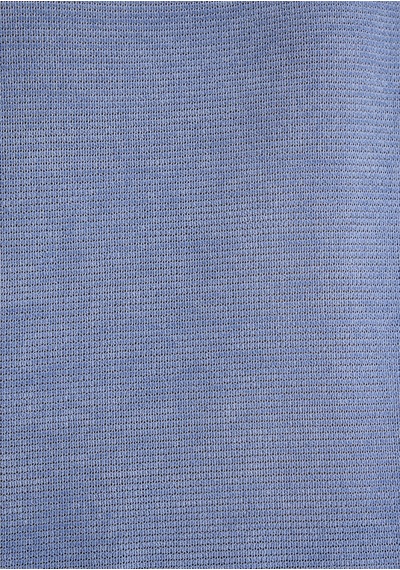 Mavi - Dokulu Mavi Basic Tişört 167311-70853 Mavi