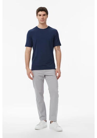 Nautica Erkek Lacivert Regular Fit T-shirt-14493